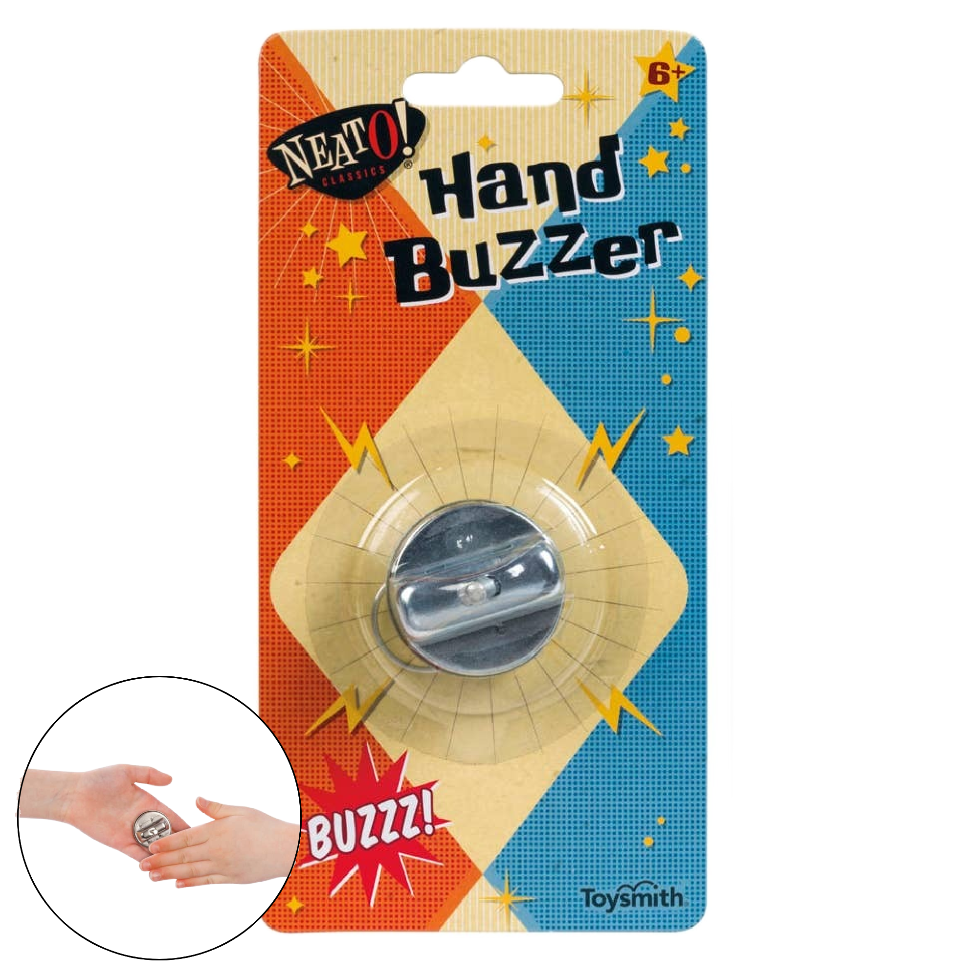 Neato! Hand Buzzer, Prank, Gag Gift - Retro Classic, vintage