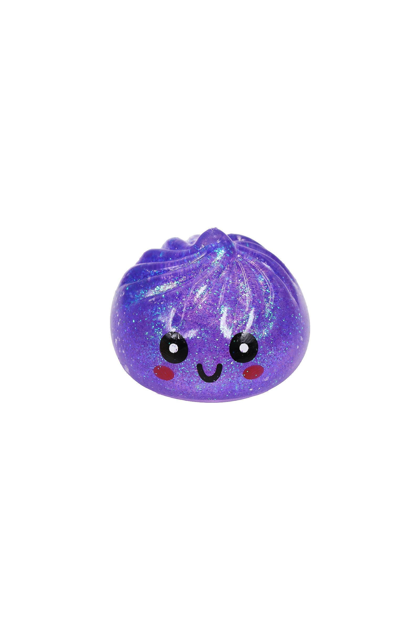 Mini Dumpling Glitter Maltose Putty Filled Squishy - 2 Inch