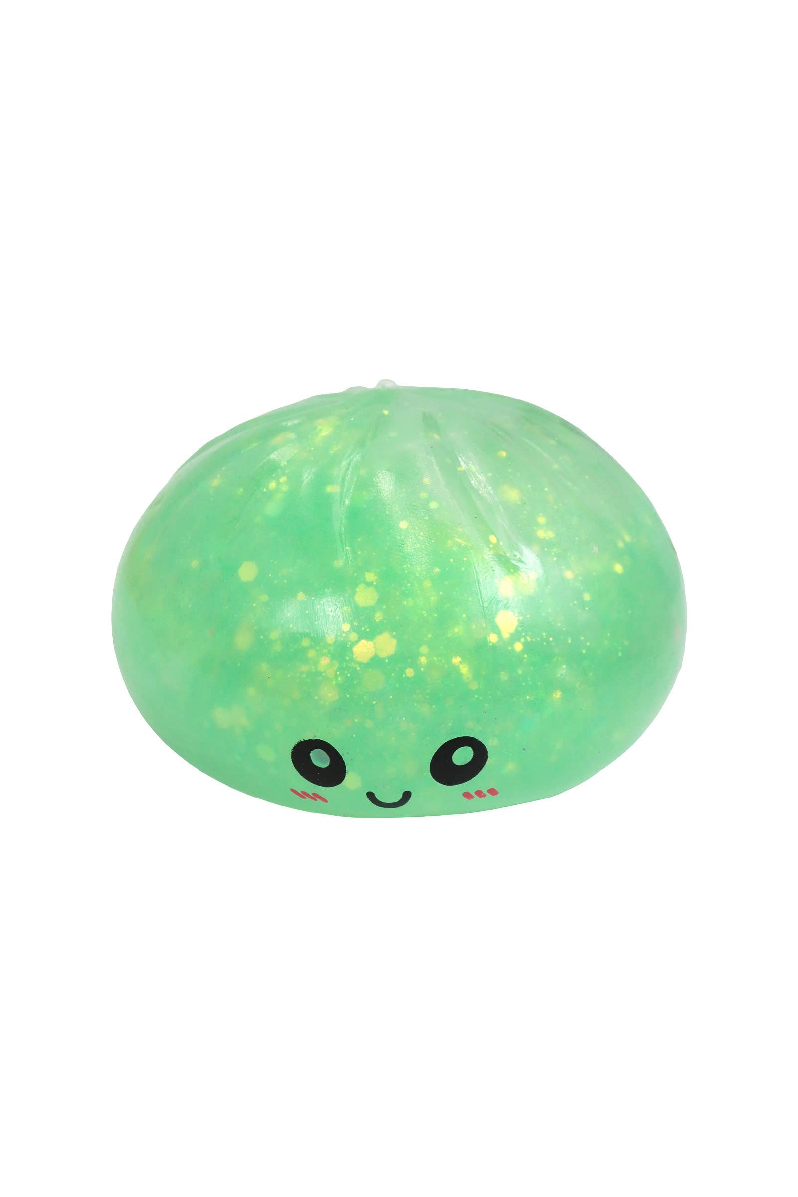 Glow In Dark Glitter Jiggly Jelly Dumpling Bao Bun Squishy