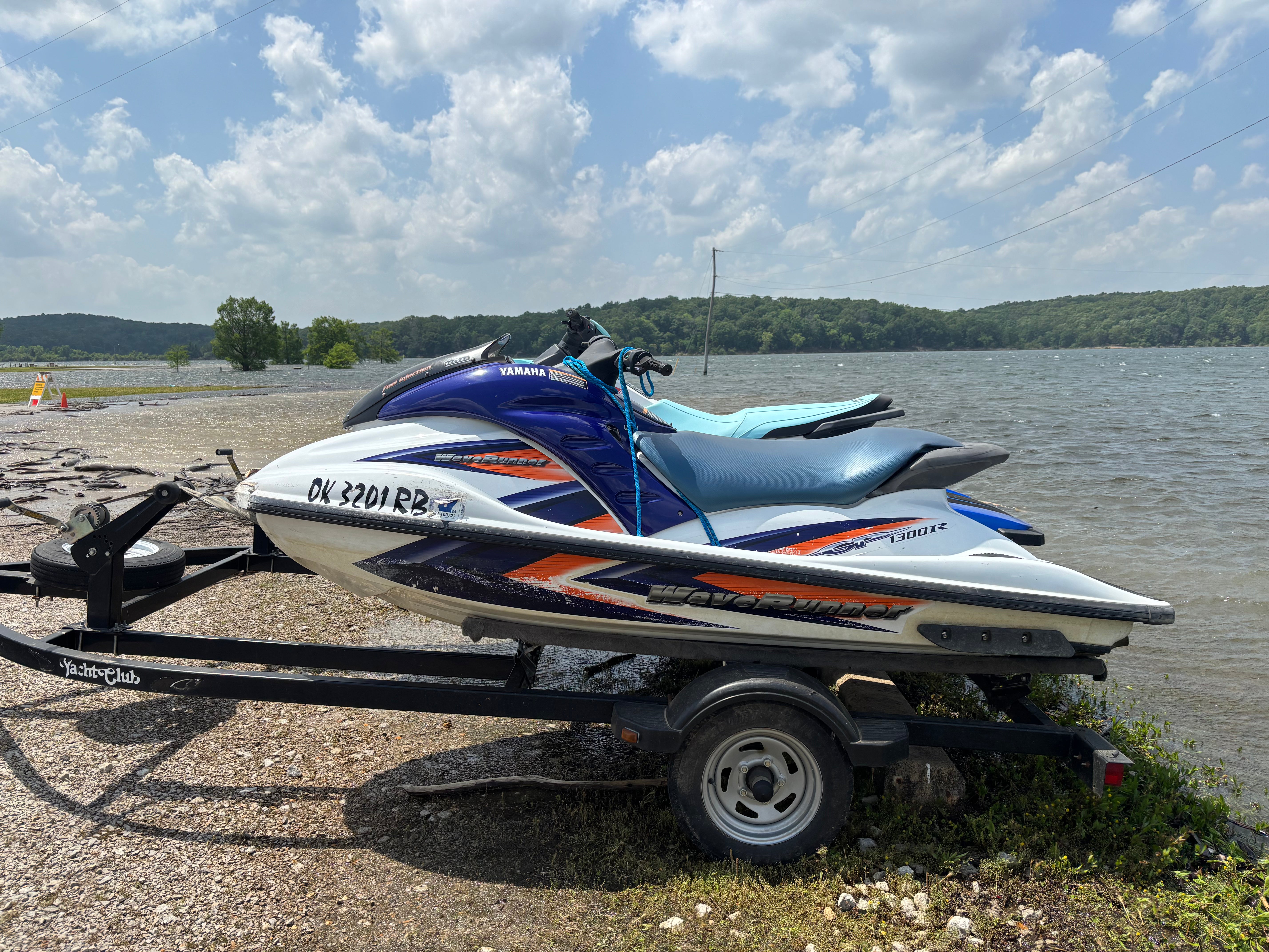 Two Used Yamaha Jet Skis with Trailer for Sale $9,500
