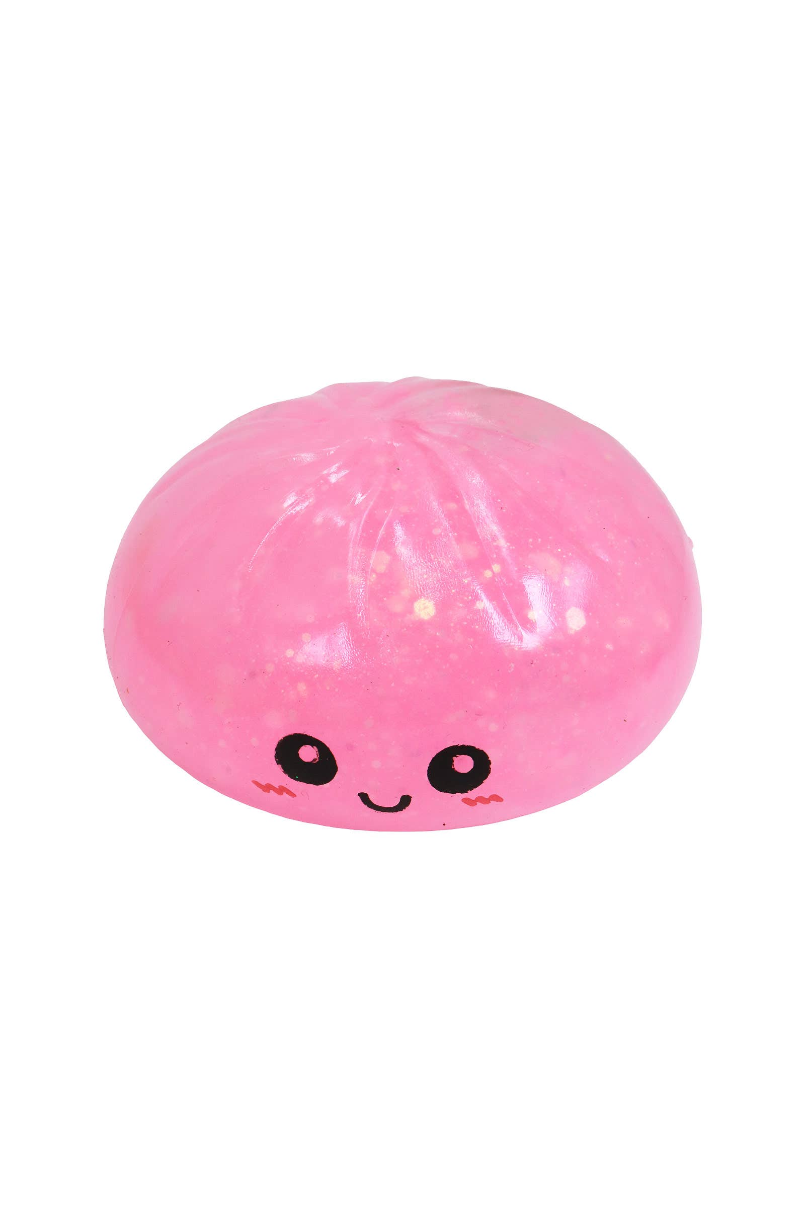Glow In Dark Glitter Jiggly Jelly Dumpling Bao Bun Squishy