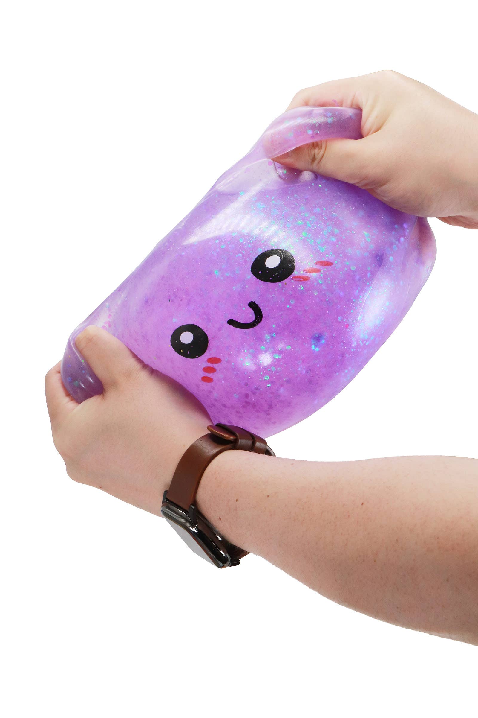 JUMBO Glow In Dark Jelly Dumpling Slime Squishy - 6 Inch