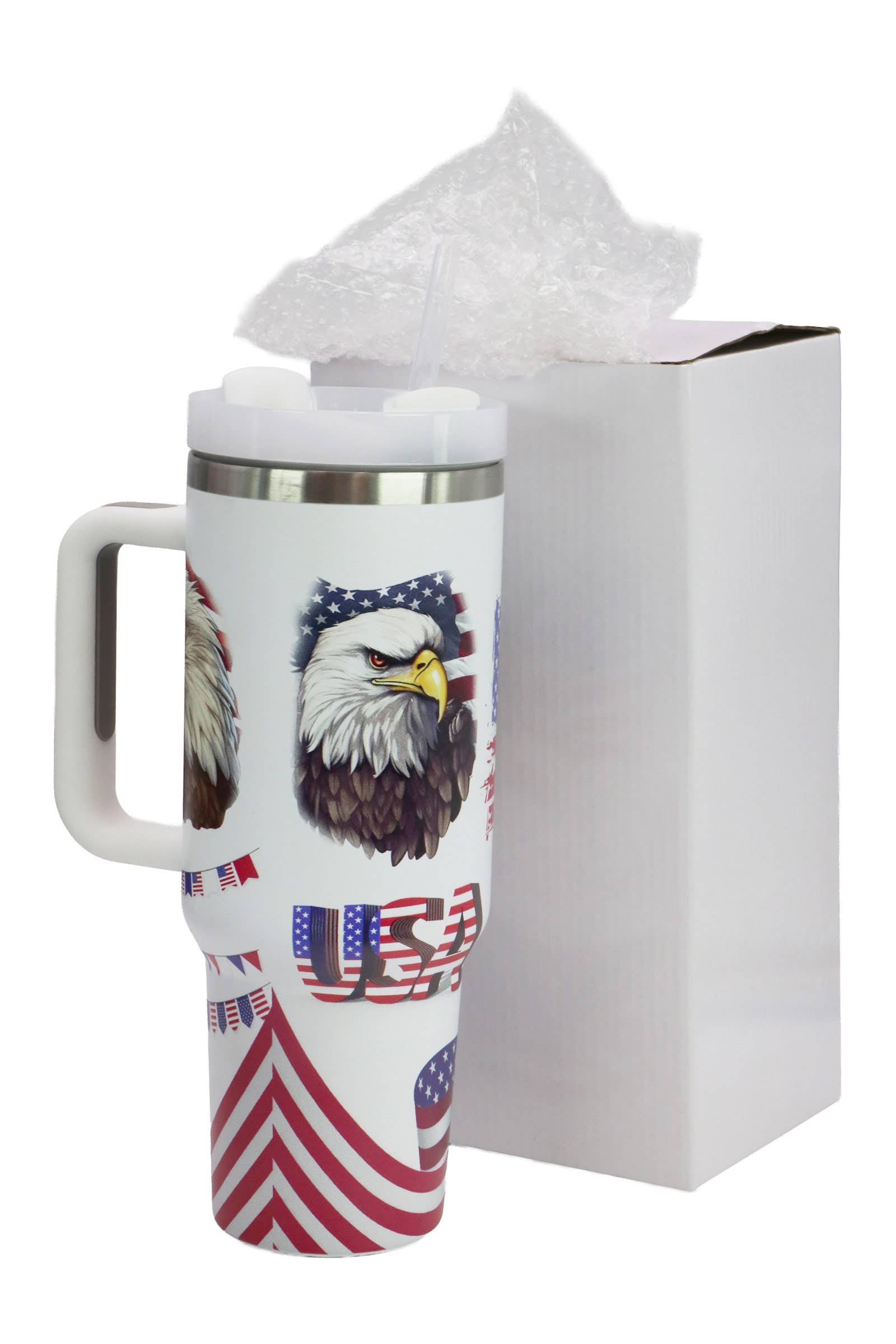 Usa American Flag Double Wall Tumbler
