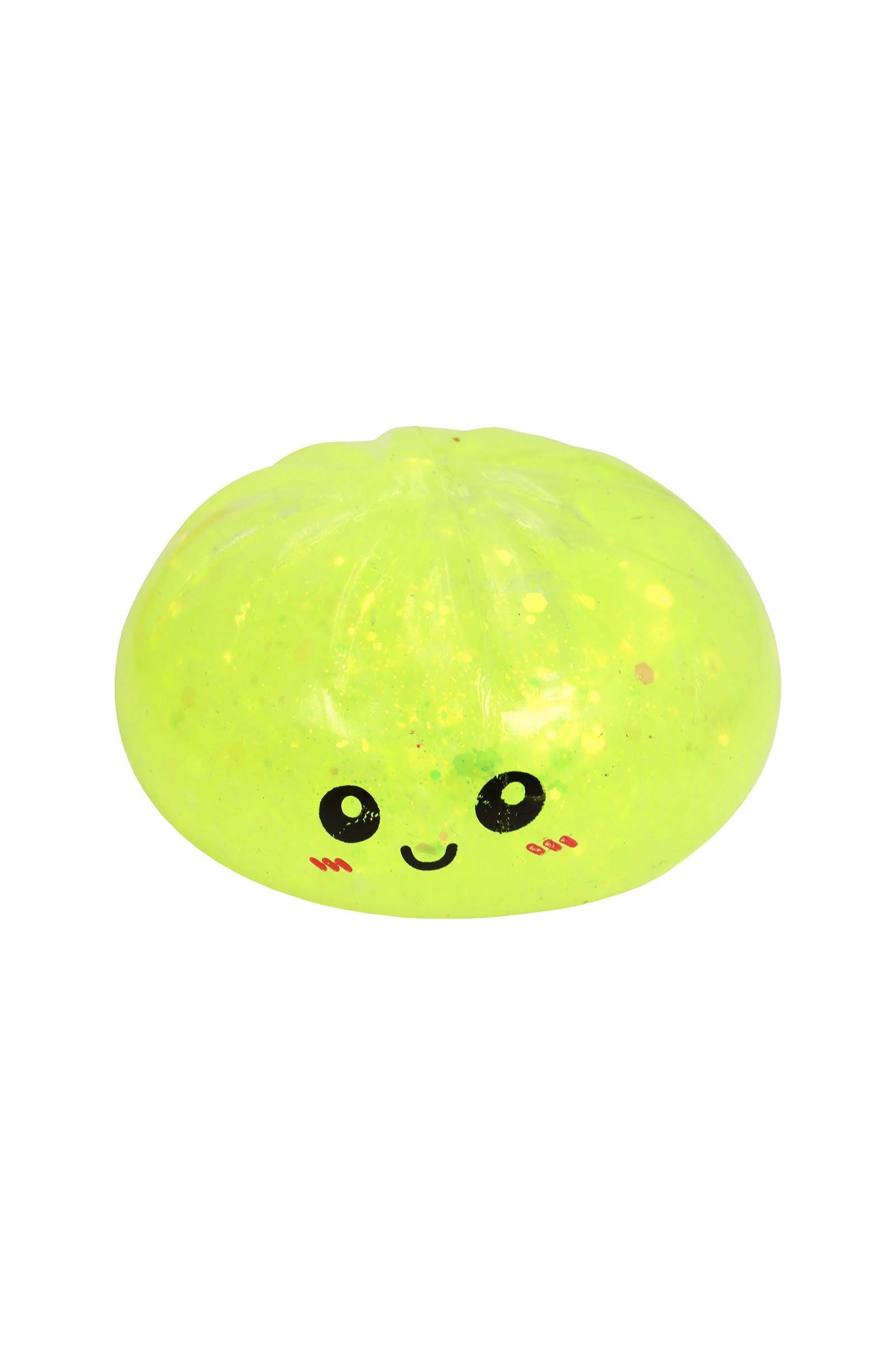 Glow In Dark Glitter Jiggly Jelly Dumpling Bao Bun Squishy