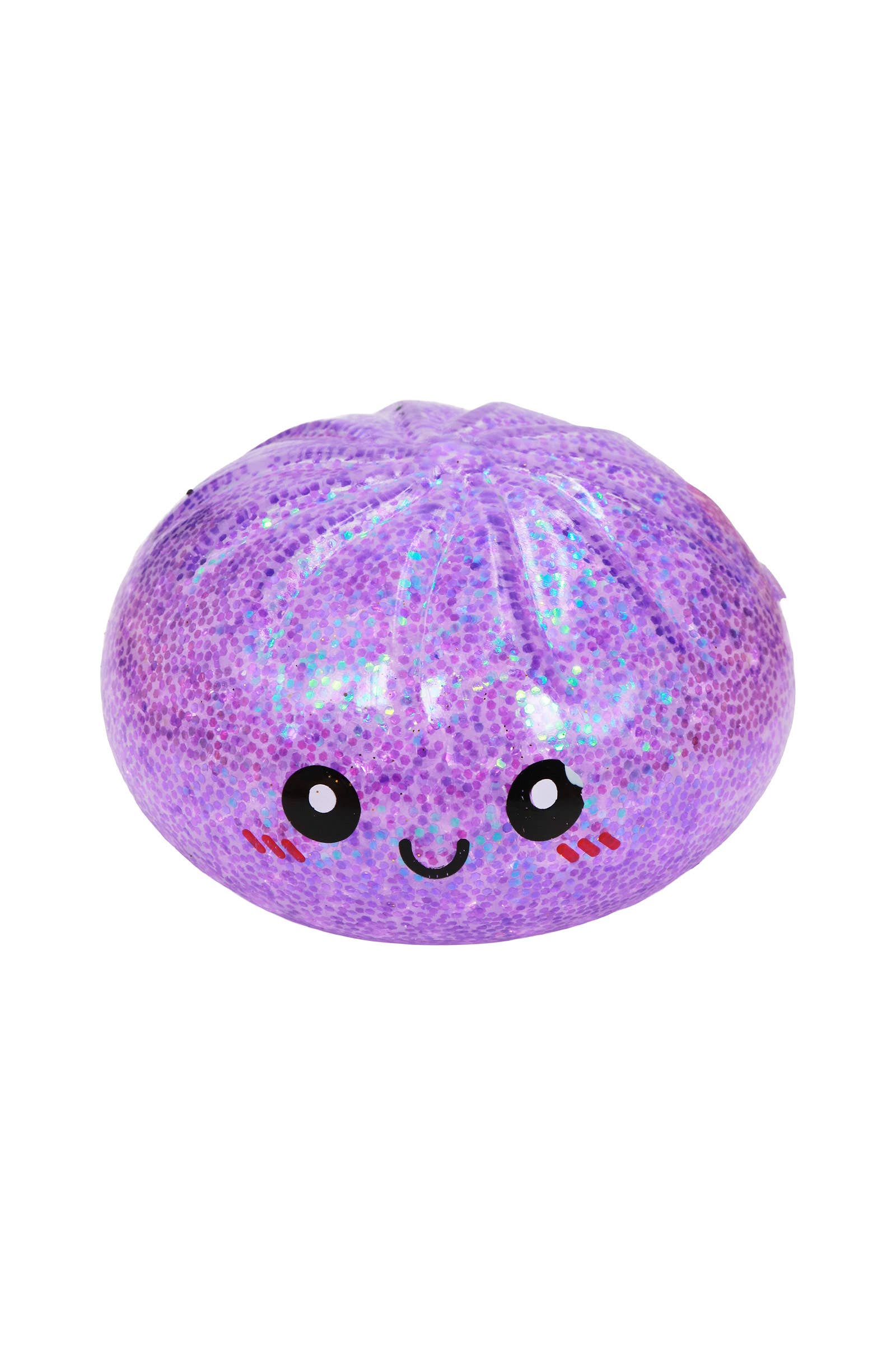 Glittery Bao Bun Dumpling Water Bead Filled Squishy - 12 Pcs