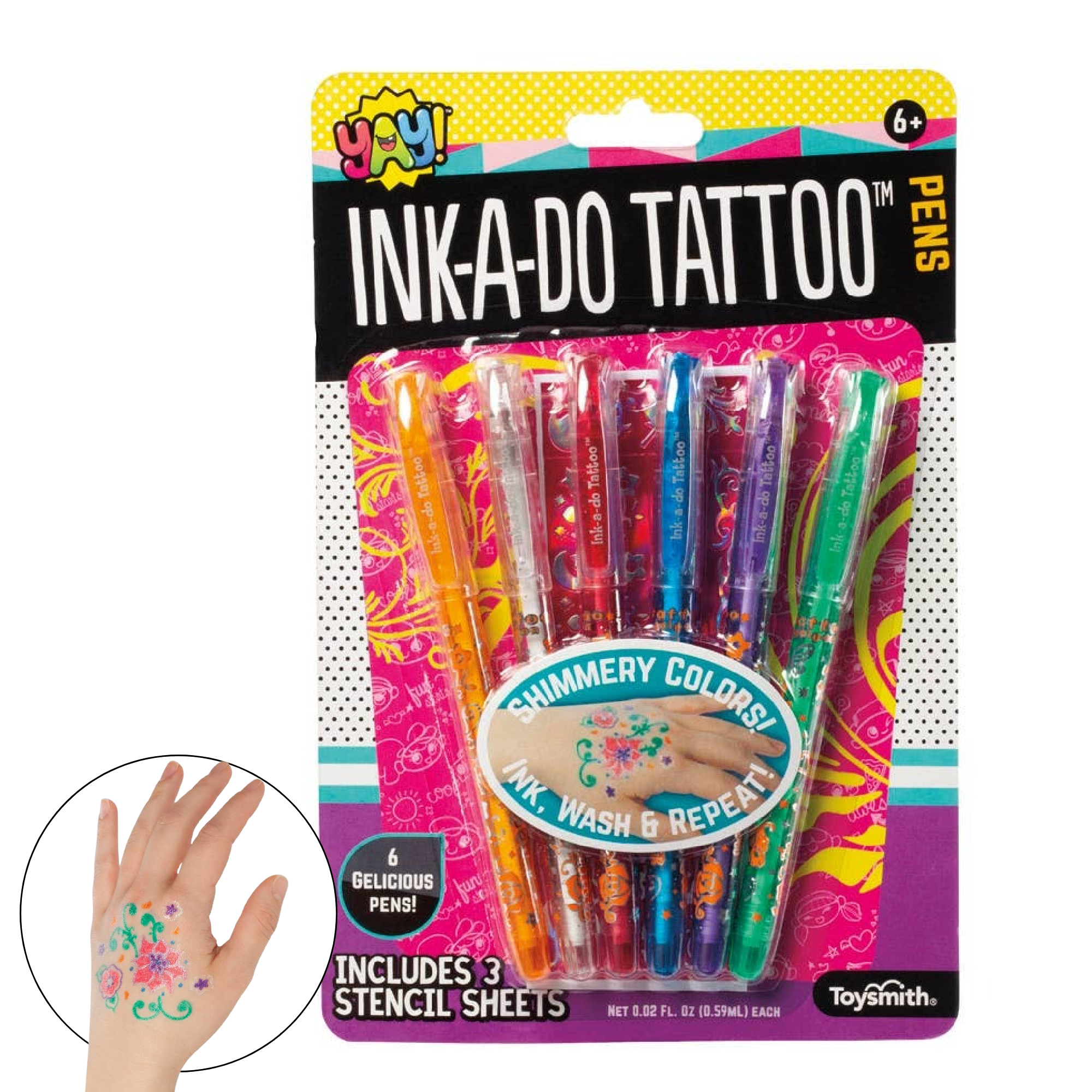 Yay! Ink-A-Do Tattoo Pens