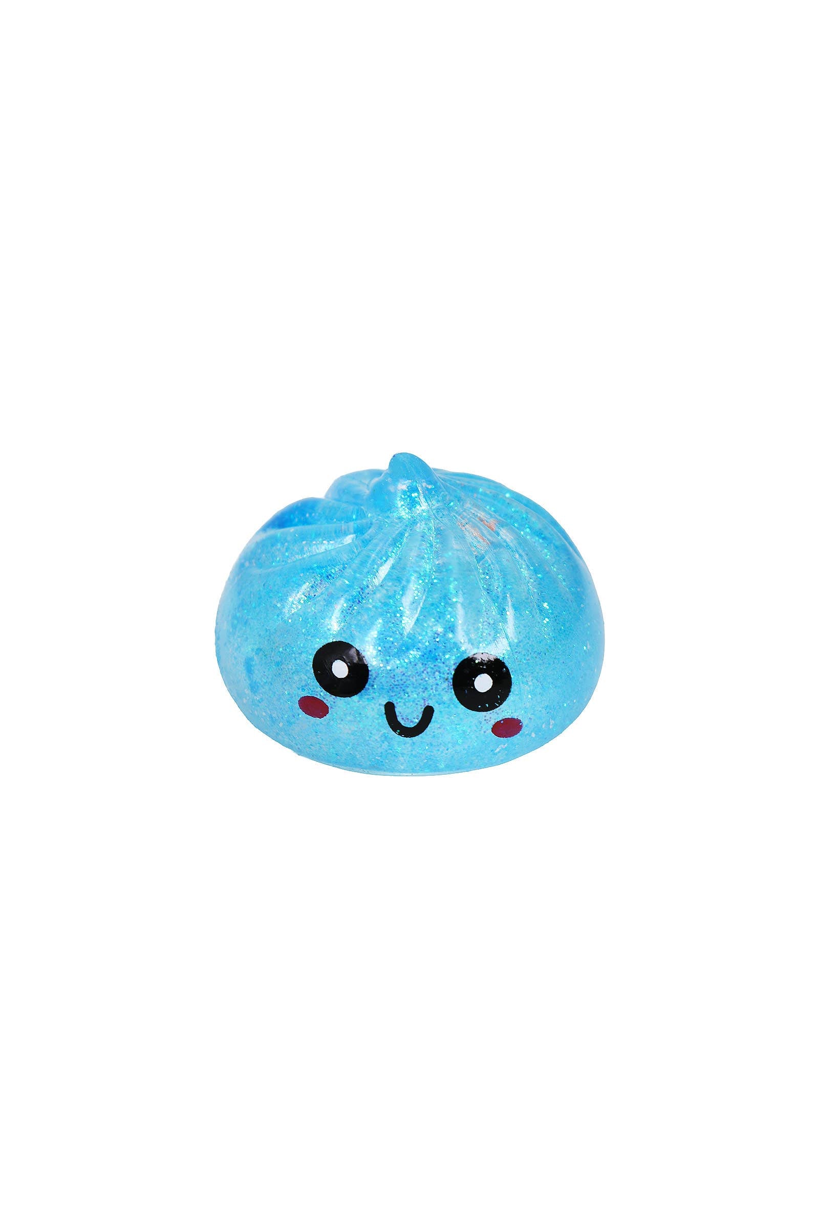 Mini Dumpling Glitter Maltose Putty Filled Squishy - 2 Inch