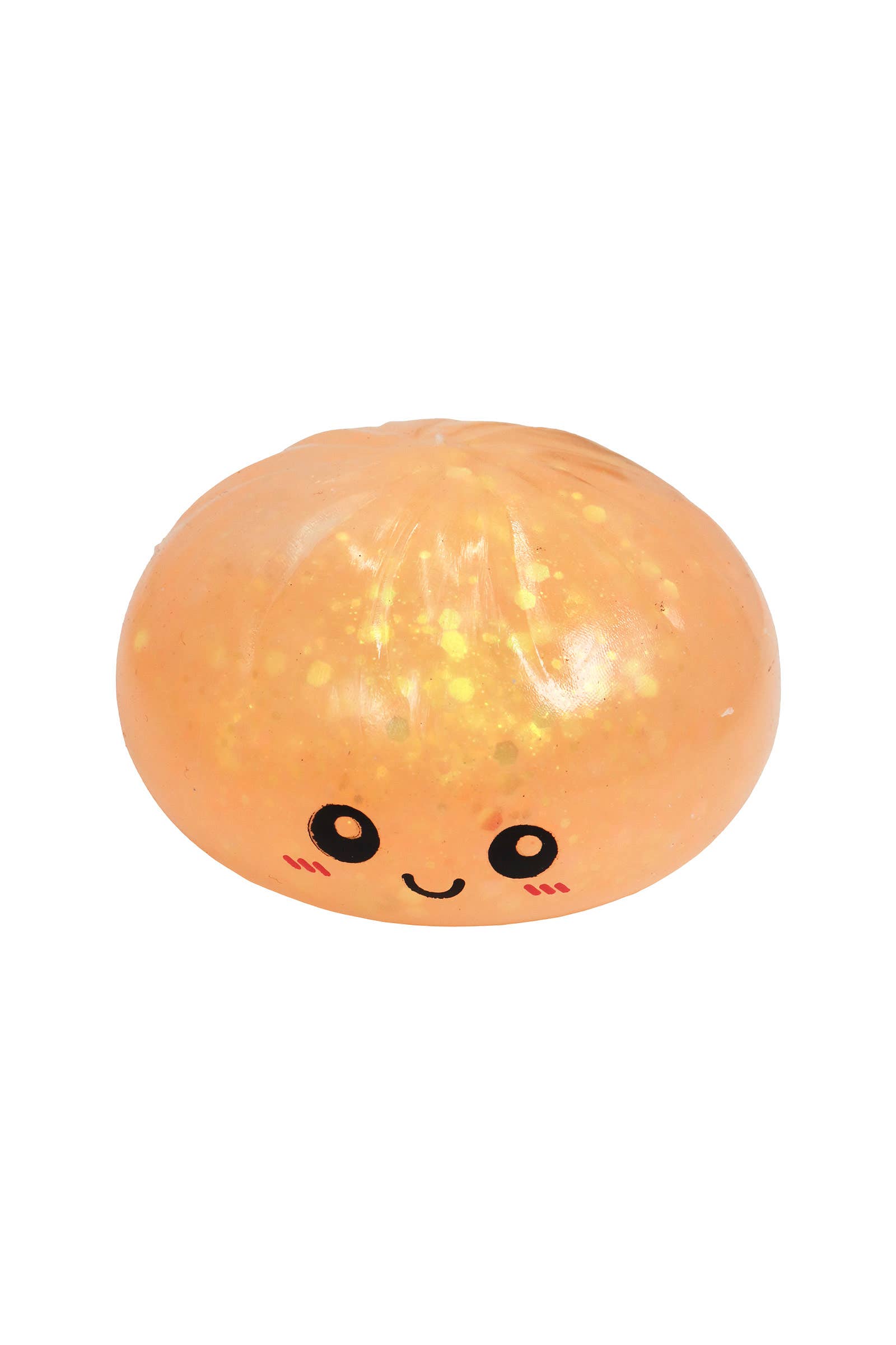 Glow In Dark Glitter Jiggly Jelly Dumpling Bao Bun Squishy
