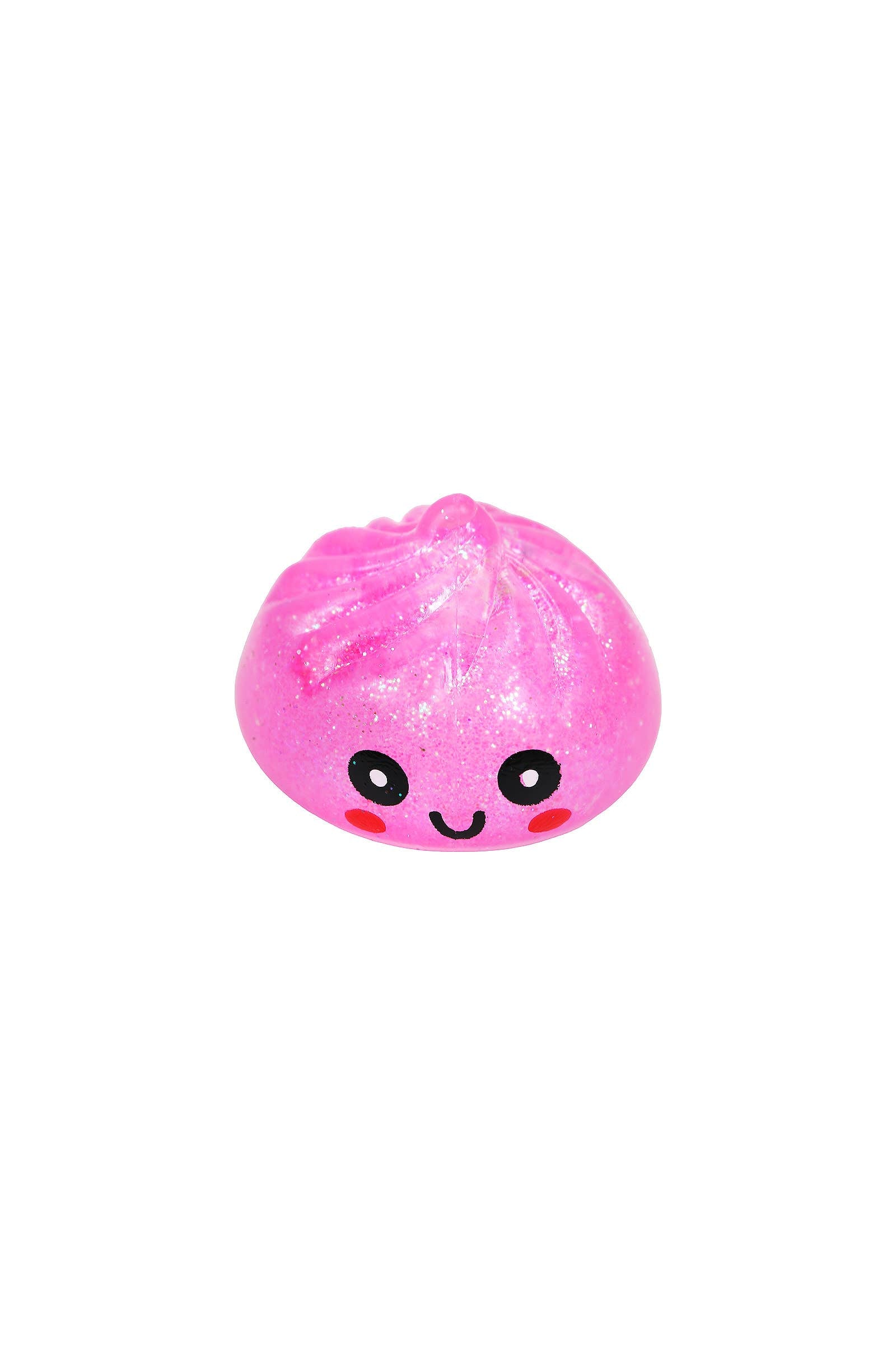 Mini Dumpling Glitter Maltose Putty Filled Squishy - 2 Inch