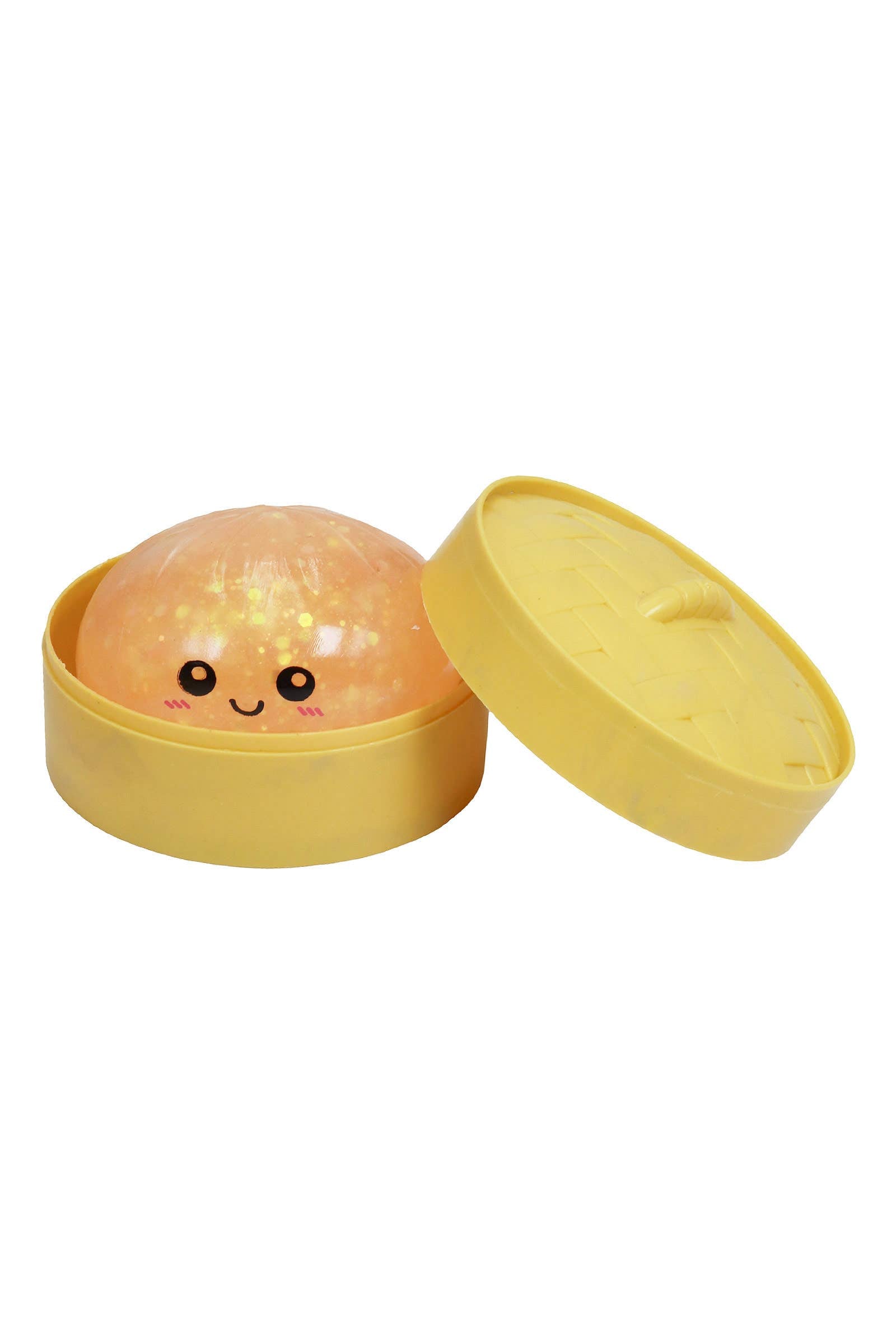 Glow In Dark Glitter Jiggly Jelly Dumpling Bao Bun Squishy