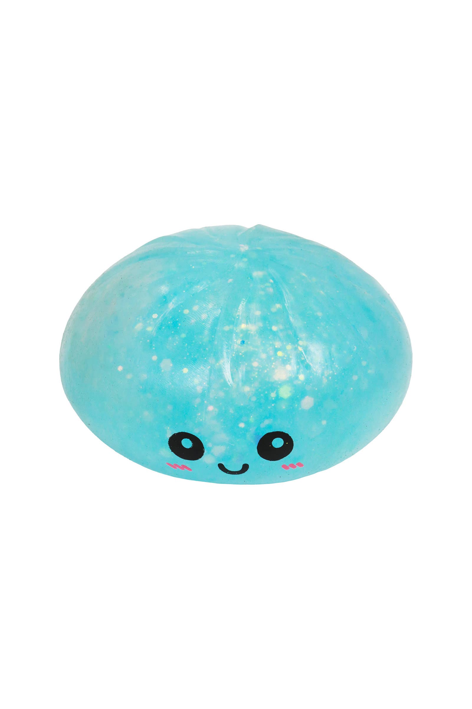 Glow In Dark Glitter Jiggly Jelly Dumpling Bao Bun Squishy