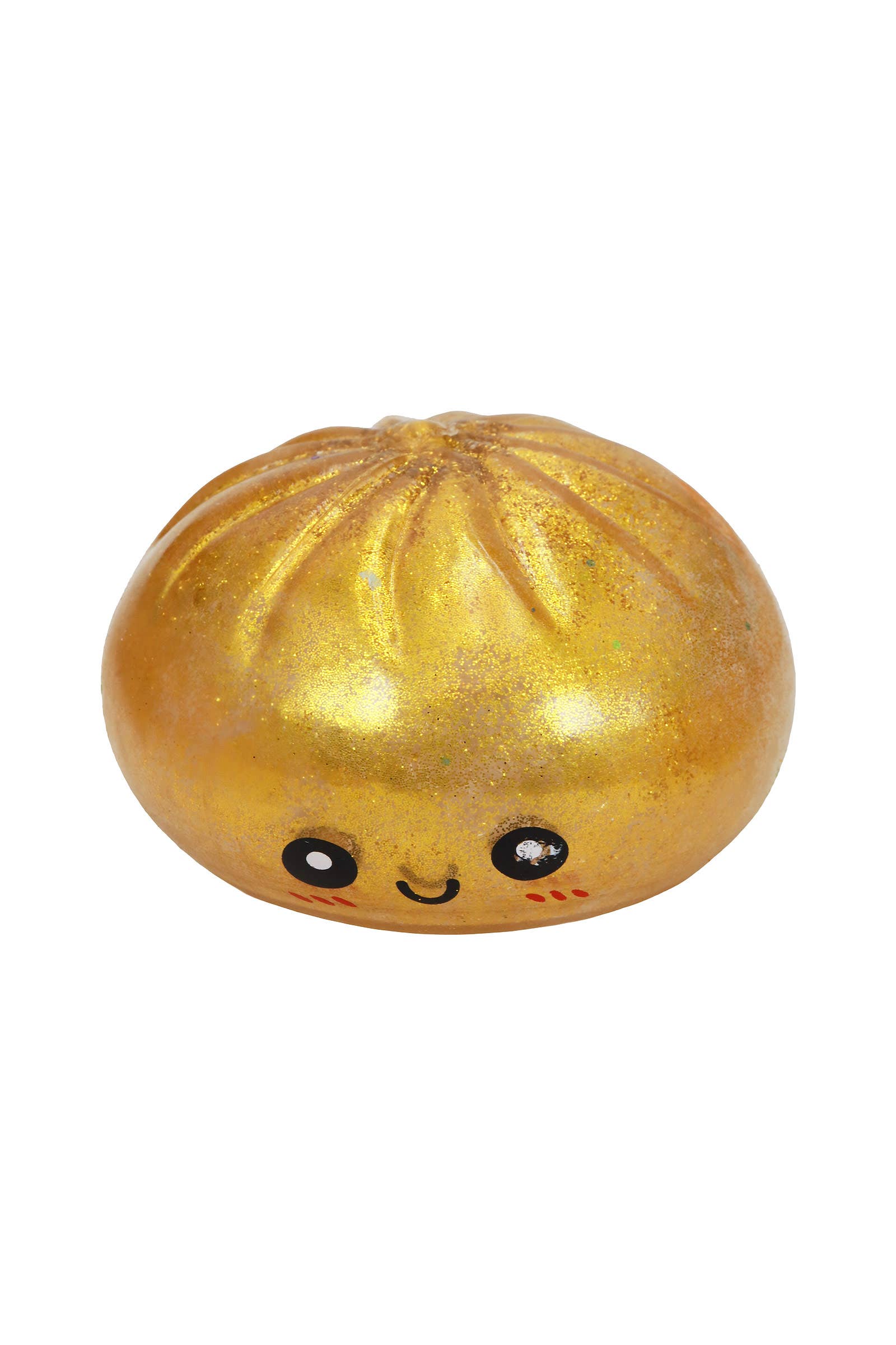 Glittery Bao Bun Dumpling Water Bead Filled Squishy - 12 Pcs